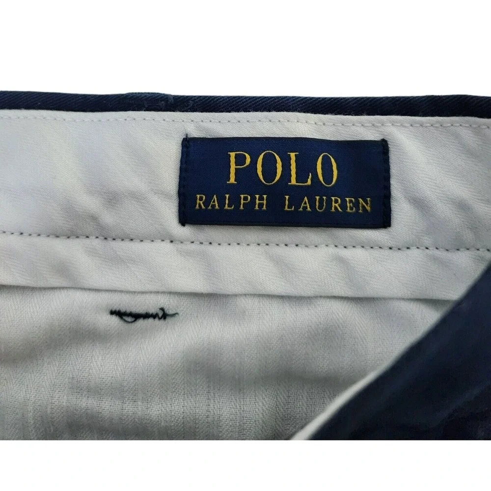 Polo Ralph Lauren Classic Fit Pants Men's 36x32 (Fits W34x31.5) Blue Straight